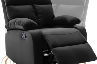 3 Black Recliners under $200 in 2026