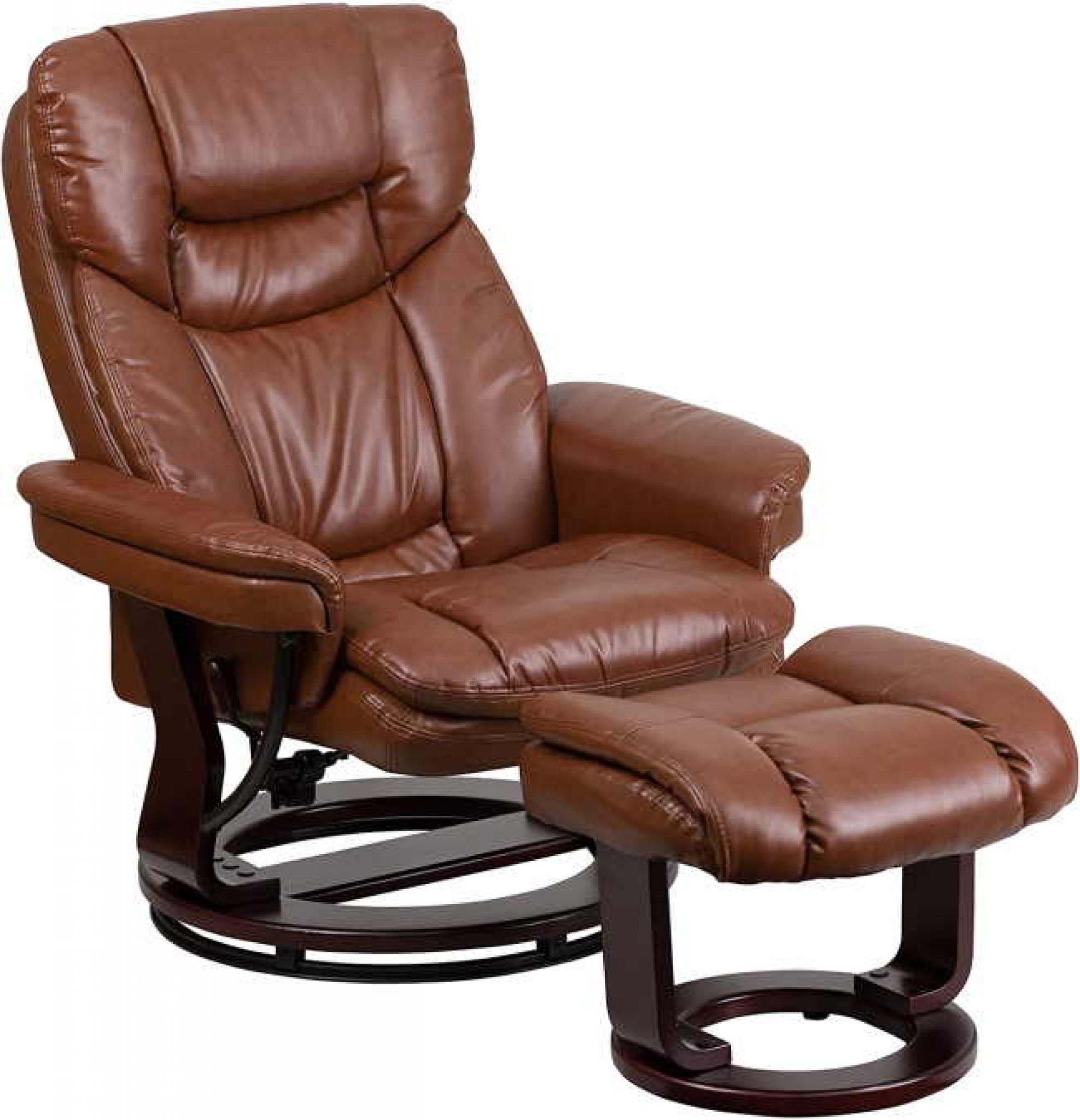 Swivel Recliner Club Chair