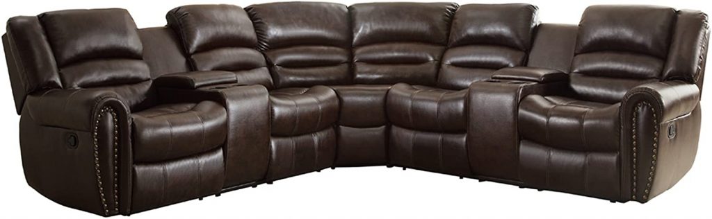 Top 12 Sectional Sofas With Recliners And Cup Holders Recliners Guide   Sectiona 2 1024x316 