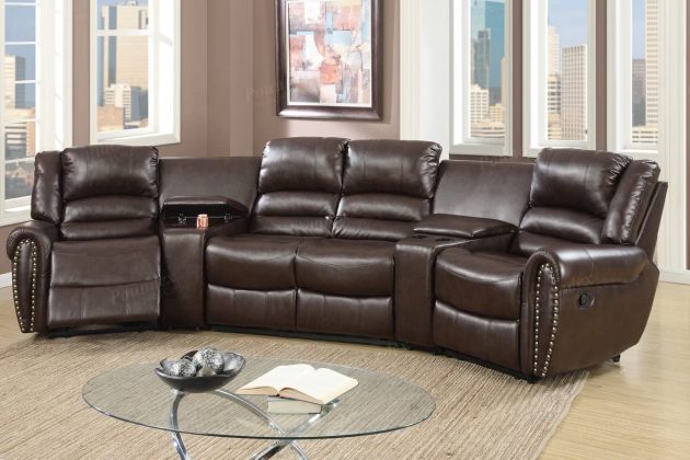 Top 12 Sectional Sofas with Recliners and Cup Holders • Recliners Guide