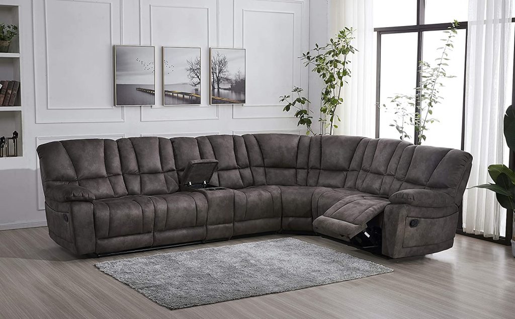 Top 12 Sectional Sofas with Recliners and Cup Holders • Recliners Guide