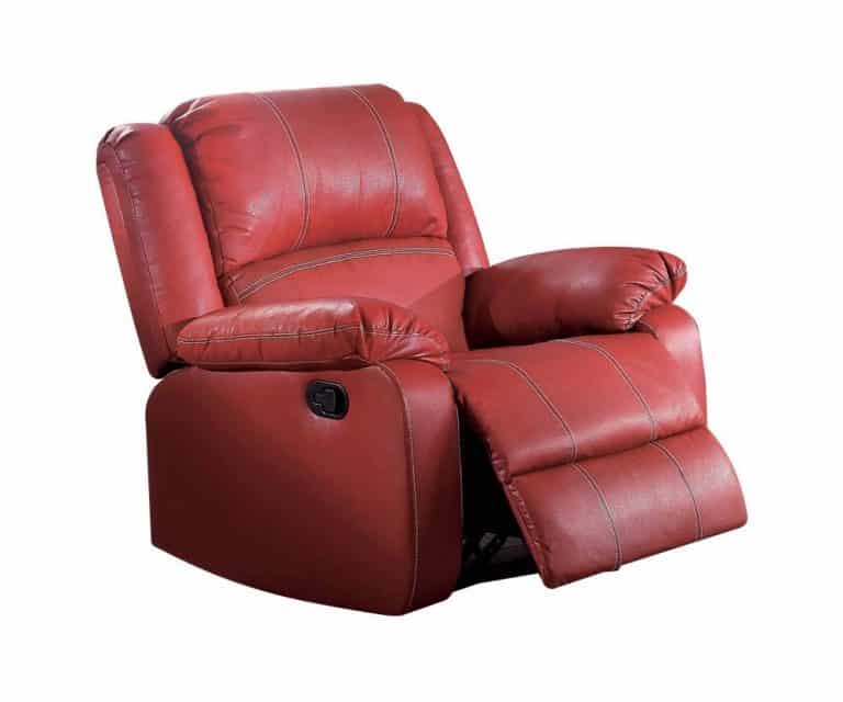 Top 10 Red Leather Recliner Chairs 2024 Reviews Guide Recliners Guide   RECLINER 1 768x640 