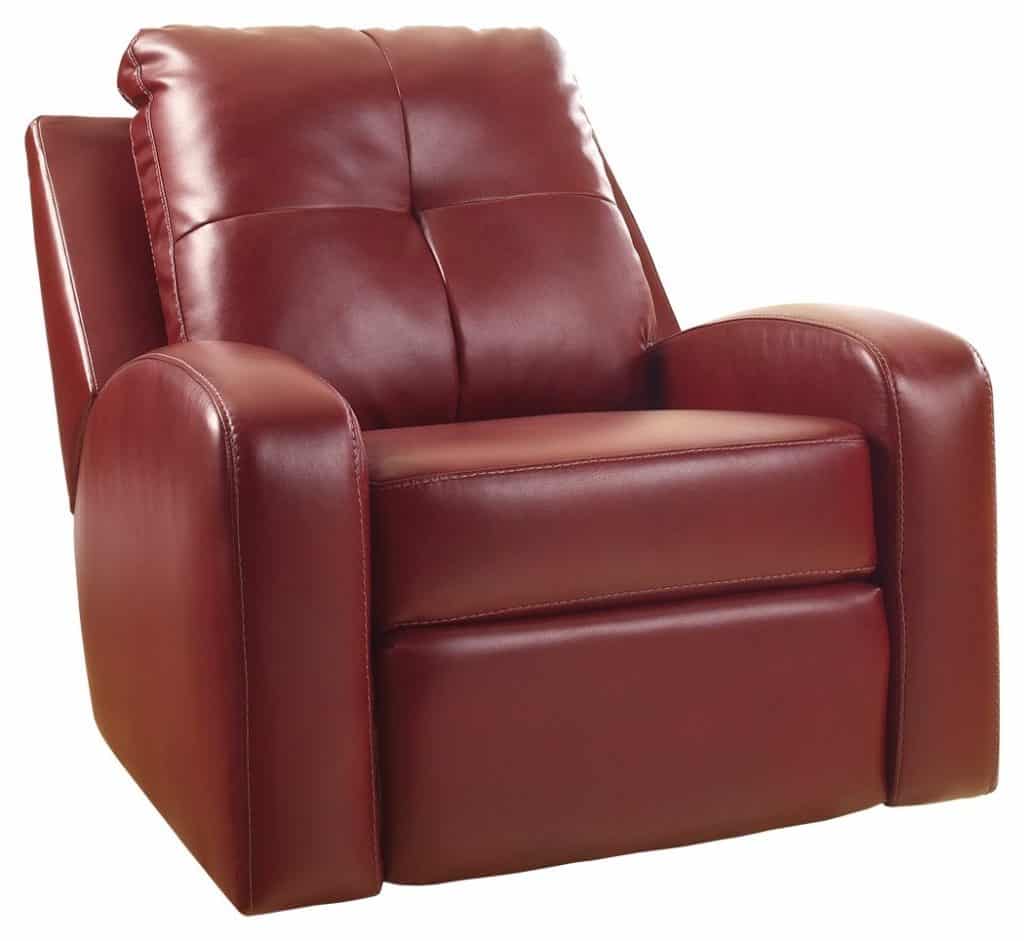 Top 10 Red Leather Recliner Chairs 2024 Reviews & Guide • Recliners Guide