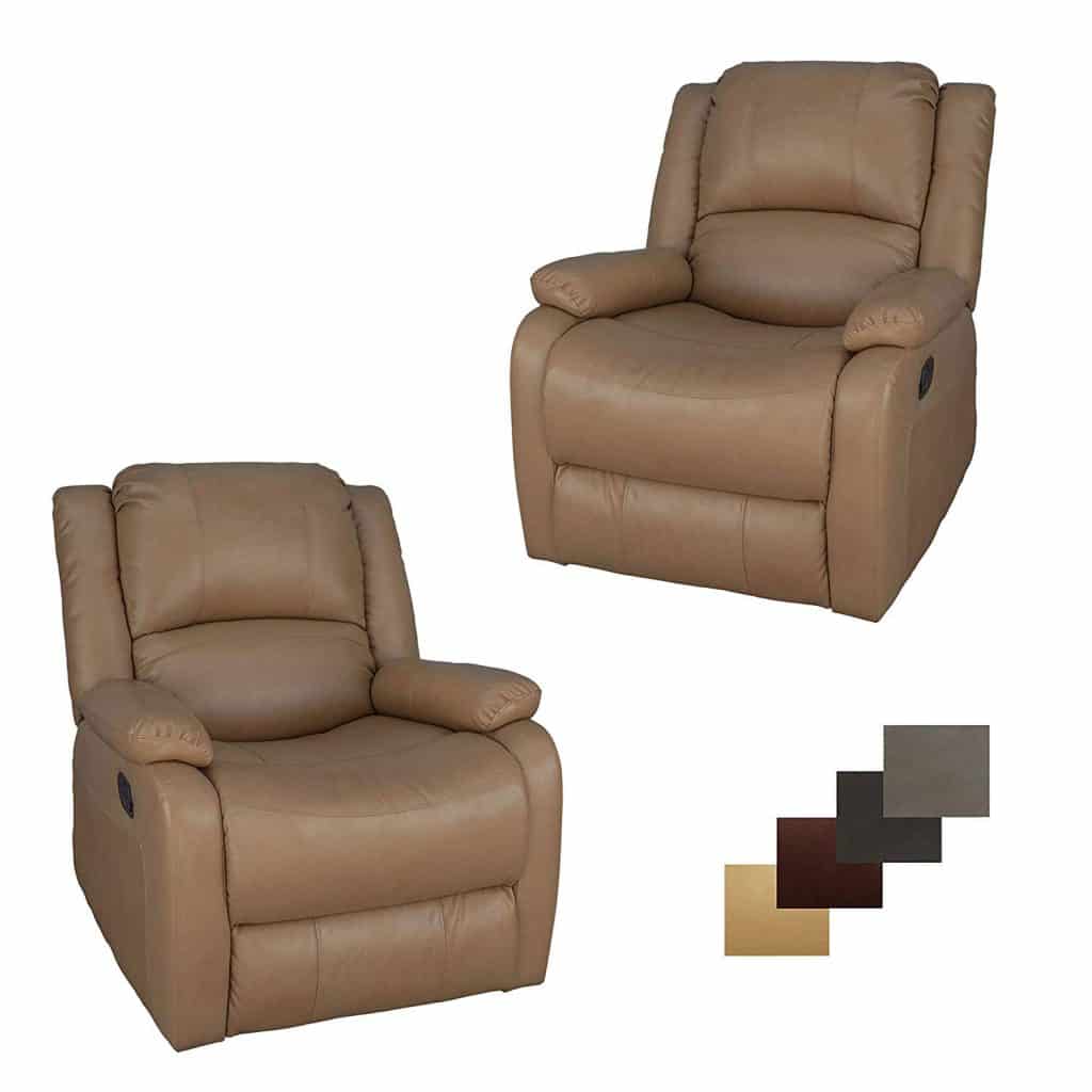 Top 10 Leather Swivel Recliners to buy in 2024 • Recliners Guide