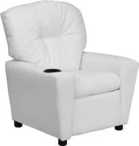 Top 10 White Leather Recliner Chairs 2024 Reviews Guide Recliners   RECLINER 10 284x300 