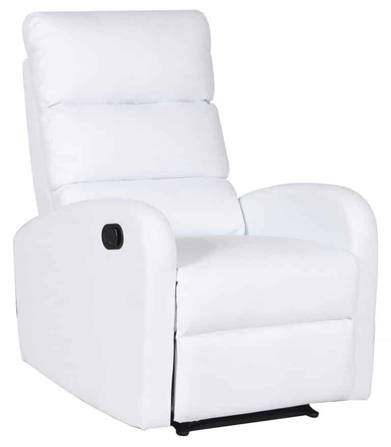 Top 10 White Leather Recliner Chairs 2024 Reviews & Guide • Recliners