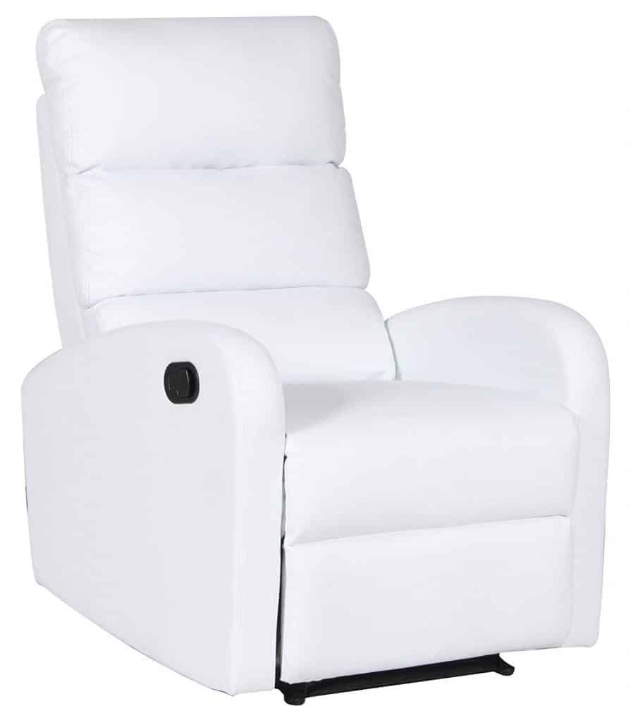 Top 10 White Leather Recliner Chairs 2024 Reviews & Guide • Recliners