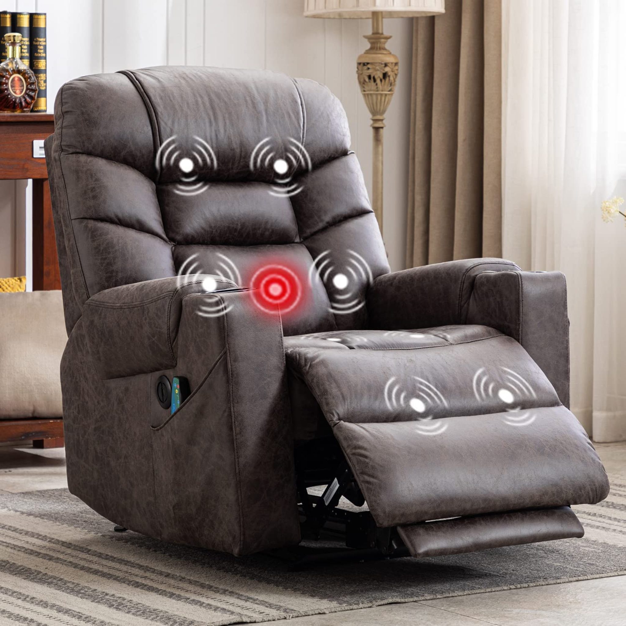 9 Best Recliners with Heat and Massage in 2024 Reviews & Guide