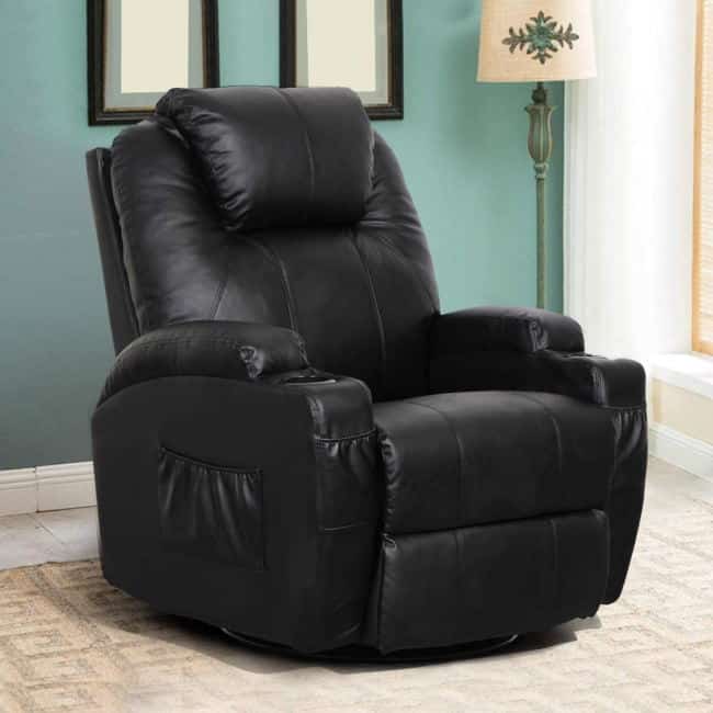 9 Best Black Leather Recliner Chairs You'll Love in 2021 • Recliners Guide